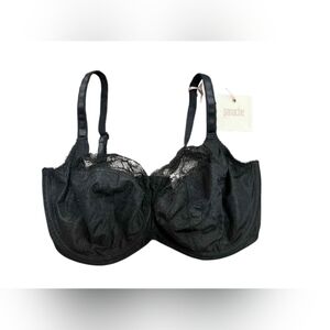 Panache NWT Jasmine Balconnet Bra Black Lace Size 34GG
